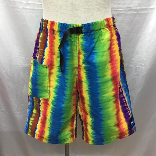 カブー KAVU パンツ ショートパンツ ハーフパンツ ショートパンツ カジュアルパンツ アウトドア M プリント マルチカラー / マルチカラー /  メンズ USED 古着 中古 10120109