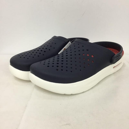 クロックス crocs サンダル サンダル 209964-410 インモーション クロッグ 29cm 29.0cm ロゴ、文字 紺 / ネイビー / X 白 / ホワイト / X 赤 / レッド /  メンズ USED 古着 中古 10147720