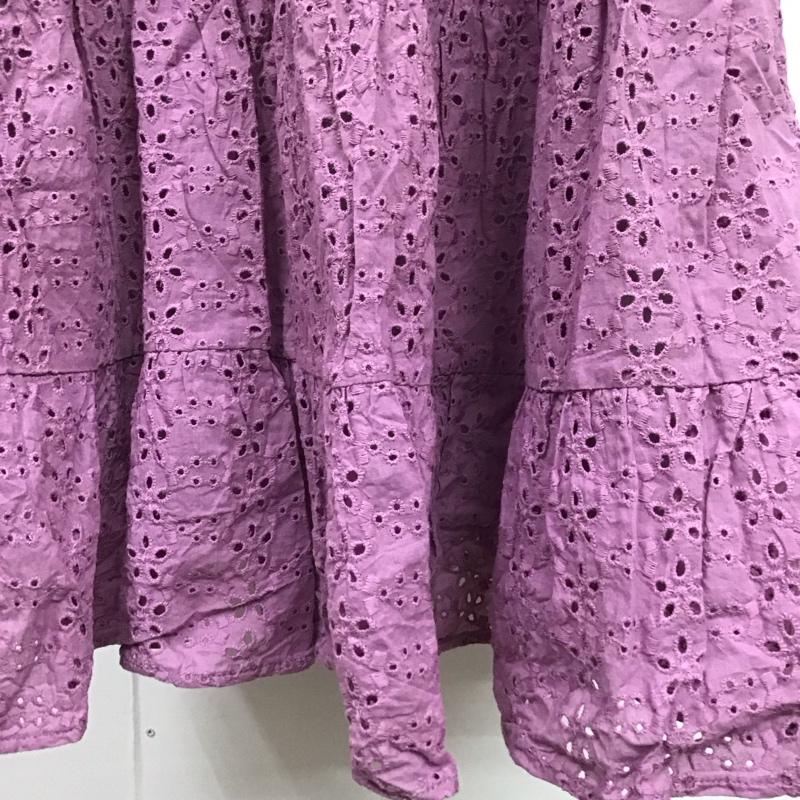オリーブデオリーブ OLIVE des OLIVE ワンピース ロングスカート FREE 無地 紫 / パープル /  レディース USED 古着 中古 10123441