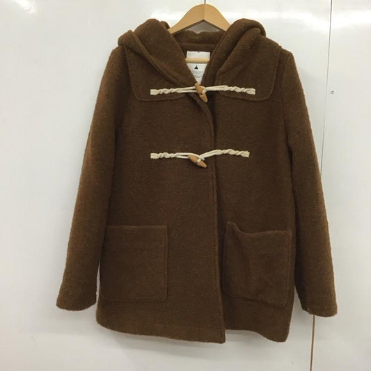 ニコアンド niko and... コート コート一般 M 無地 茶 / ブラウン /  レディース USED 古着 中古 10147792