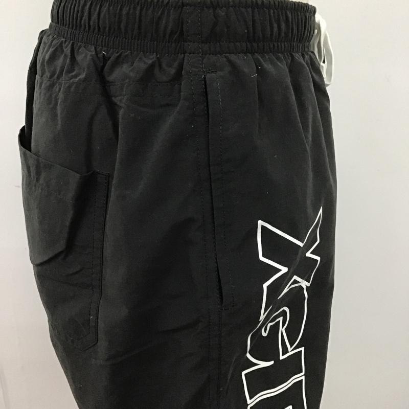 エックスガール X-girl パンツ ショートパンツ ショートパンツ ハーフパンツ カジュアルパンツ M ロゴ、文字 黒 / ブラック /  レディース USED 古着 中古 10105723