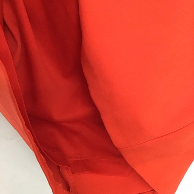 ザラ ZARA TRAFALUC ワンピース ミニスカート ノースリーブワンピース ミニワンピース タイトワンピース M 無地 赤 / レッド /  レディース USED 古着 中古 10128902