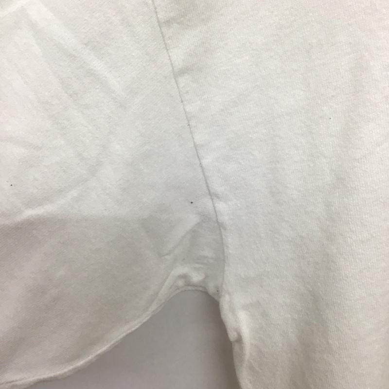 ステューシー STUSSY Tシャツ 半袖 半袖カットソー プリントTシャツ クルーネックカットソー XL プリント 白 / ホワイト /  メンズ USED 古着 中古 10142963