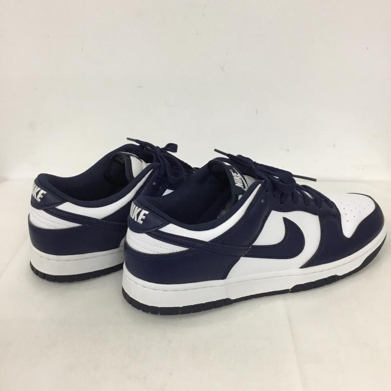 ナイキ NIKE スニーカー スニーカー HF5441 107 DUNK LOW RETRO 29cm 箱有 29.0cm ロゴ、文字 白 / ホワイト / X 紺 / ネイビー /  メンズ USED 古着 中古 10130766