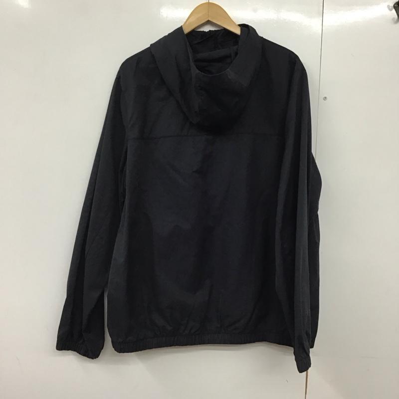 ナイキ NIKE ジャケット、上着 ジャケット、ブレザー da0012-010 アノラックフーディジャケット スポーツウェア ウーブンプルオーバー XL ロゴ、文字 黒 / ブラック /  メンズ USED 古着 中古 10141985