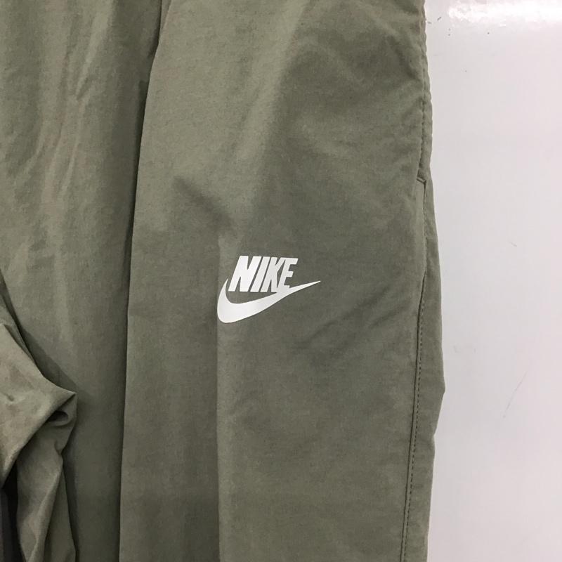 ナイキ NIKE パンツ ワークパンツ、ペインターパンツ dn4447-320 ワイドパンツ ナイロンパンツ M ロゴ、文字 カーキ / カーキ /  メンズ USED 古着 中古 10148330