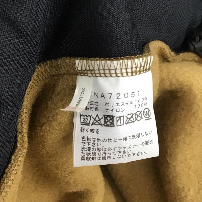 ザノースフェイス THE NORTH FACE ジャケット、上着 ジャンパー、ブルゾン na72051 デナリジャケット フリース ノーステックジップアップ アウトドア XL ロゴ、文字 黒 / ブラック / X ベージュ / ベージュ /  メンズ USED 古着 中古 10108679
