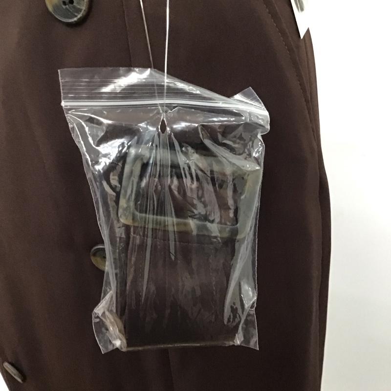 ムルーア MURUA スカート ロングスカート 012240801401-01 トレンチマーメイドスカート タグ付き 1 無地 茶 / ブラウン /  レディース USED 古着 中古 10121405