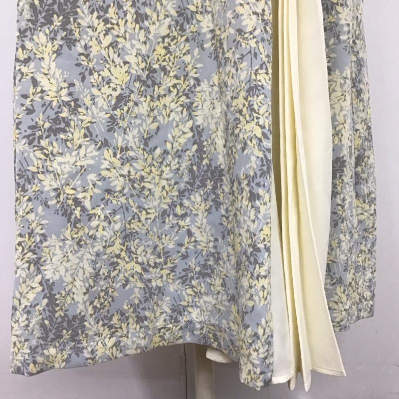 アメリカンホリック AMERICAN HOLIC スカート ロングスカート HA11L0L1620 Flower切り替え部分プリーツスカート FREE 花柄 マルチカラー / マルチカラー /  レディース USED 古着 中古 10114000