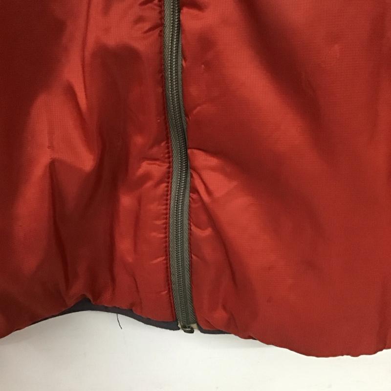 モンベル mont-bell ジャケット、上着 ジャンパー、ブルゾン ジップアップジャケット ナイロンジャケット アウター スタンドネック XS ロゴ、文字 赤 / レッド /  メンズ USED 古着 中古 10141450