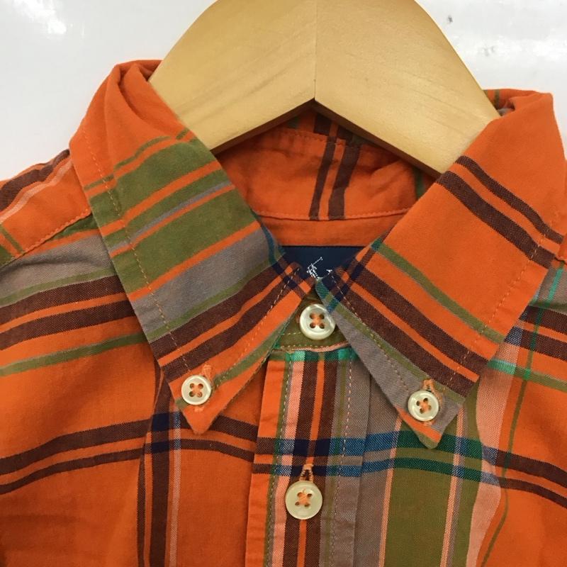 ラルフローレン RALPHLAUREN シャツ、ブラウス 半袖 半袖シャツ チェックシャツ ボタンダウンシャツ M チェック マルチカラー / マルチカラー /  ボーイズ USED 古着 中古 10128764