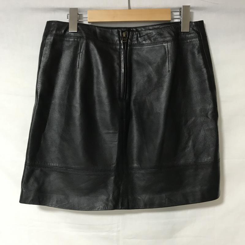 イエナ IENA スカート ミニスカート 40 無地 黒 / ブラック /  レディース USED 古着 中古 10013669