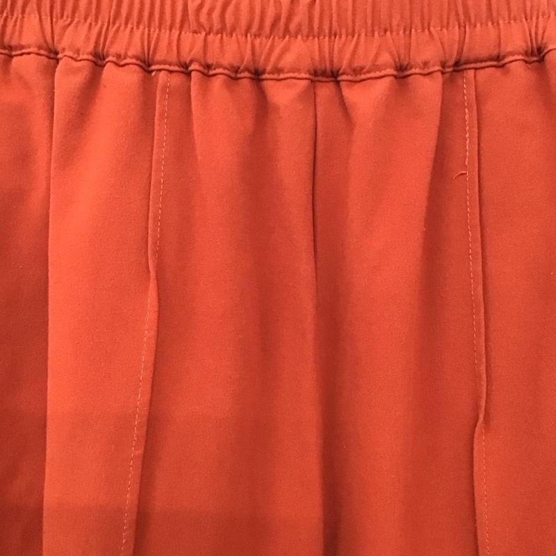 ニコアンド niko and... パンツ スラックス L 無地 茶 / ブラウン /  レディース USED 古着 中古 10129612