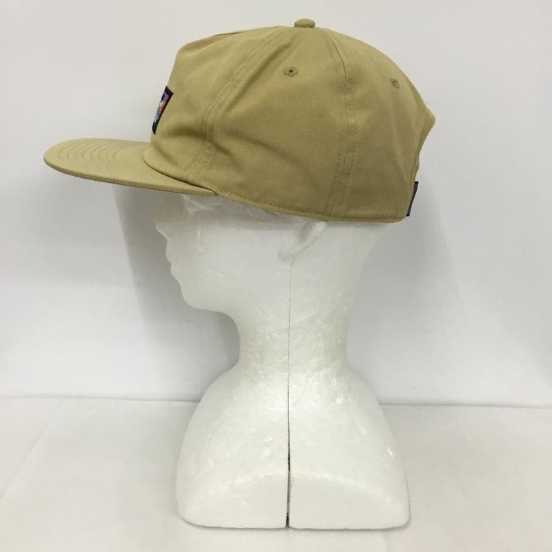 パタゴニア patagonia 帽子 キャップ 38278SP20 コットン ロゴ、文字 ベージュ / ベージュ /  メンズ USED 古着 中古 10130206
