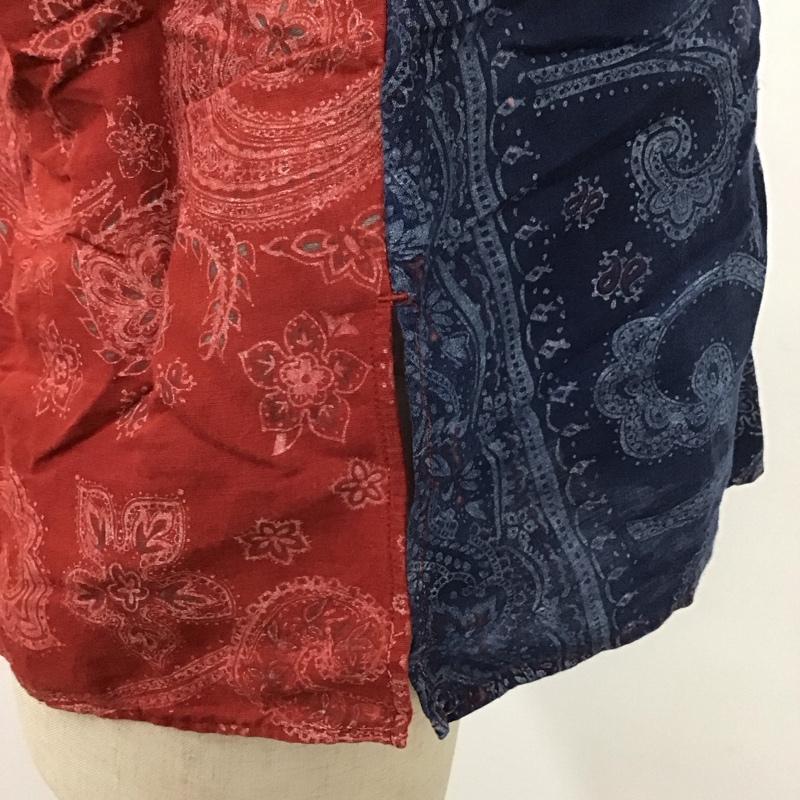 キャピタル KAPITAL ベスト ベスト ベスト ノースリーブカットソー 前ボタン XS 総柄 マルチカラー / マルチカラー /  レディース USED 古着 中古 10113830