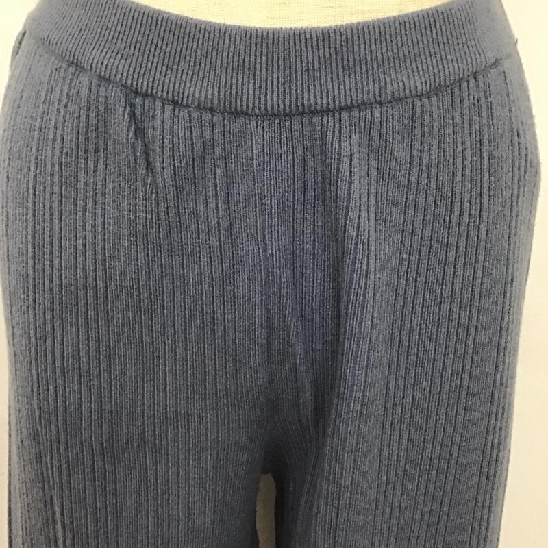 フリークスストア FREAK S STORE ボトムス ボトムス ニットパンツ FREE 無地 紺 / ネイビー /  レディース USED 古着 中古 10106432
