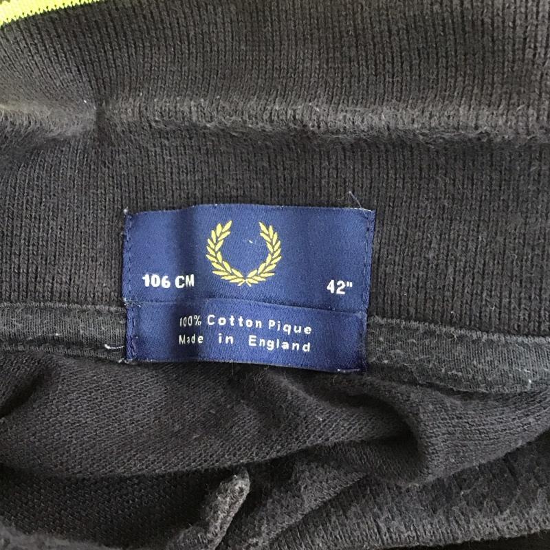 フレッドペリー FRED PERRY ポロシャツ 半袖 M8173 Crazy Colour 42 ワンポイント 紺 / ネイビー /  メンズ USED 古着 中古 10112677