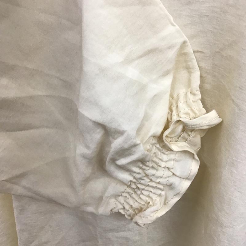 ザラ ZARA ワンピース ロングスカート 3067 107 721 長袖 フリル XS 無地 アイボリー / アイボリー /  レディース USED 古着 中古 10113070