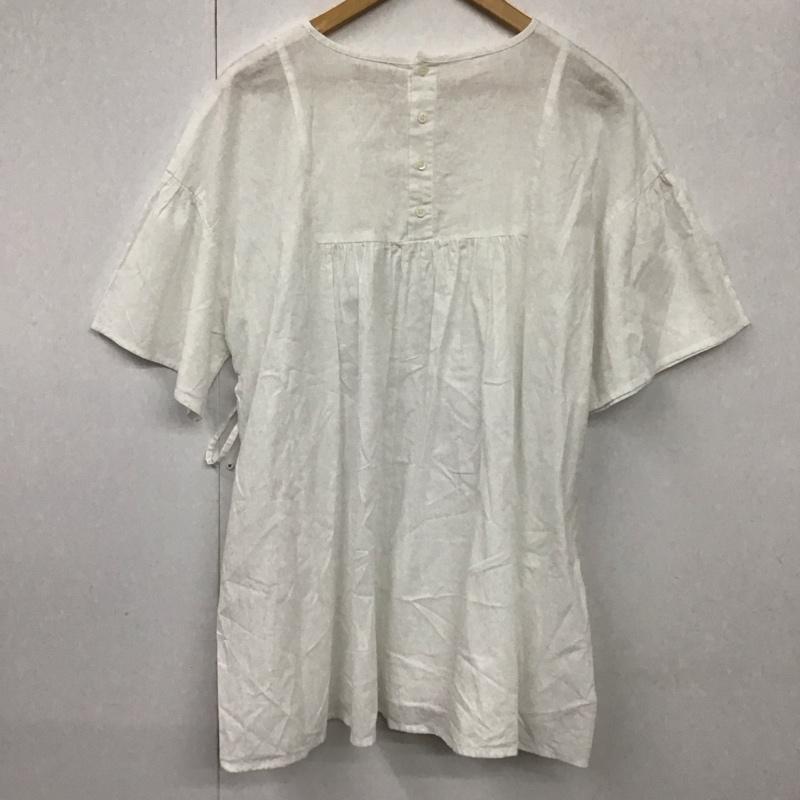 サマンサモスモス Samansa Mos2 シャツ、ブラウス 半袖 レース チュニック ブラウス KOW-1710940 FREE 無地 白 / ホワイト /  レディース USED 古着 中古 10130870