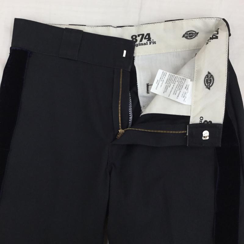 ディッキーズ Dickies パンツ ワークパンツ、ペインターパンツ SueUNDERCOVER 28インチ ロゴ、文字 黒 / ブラック / X 紺 / ネイビー /  レディース USED 古着 中古 10140458