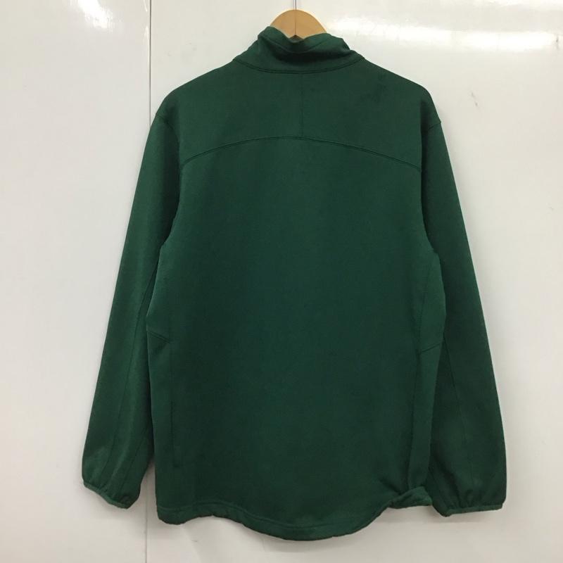 ザノースフェイス THE NORTH FACE ジャケット、上着 ジャケット、ブレザー NF0A3VM8 シンダーハードフェイスフリースフルジップジャケット ジップアップジャケット M 無地 X ロゴ、文字 緑 / グリーン /  メンズ USED 古着 中古 10134933