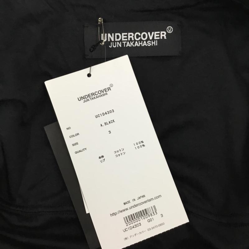 アンダーカバー UNDERCOVER ジャケット、上着 ジャケット、ブレザー uc1d4303 ジャケット ロングジャケット 前ボタン 3 無地 黒 / ブラック /  メンズ USED 古着 中古 10122228