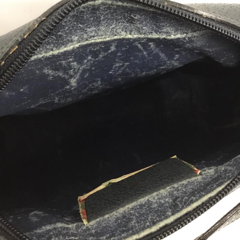 グッチ GUCCI ショルダーバッグ ショルダーバッグ オールドグッチ 56.02.087 GG 総柄 紺 / ネイビー /  レディース USED 古着 中古 10143671
