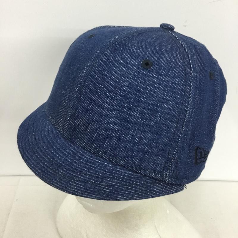 ハイク HYKE 帽子 キャップ NEW ERA デニムキャップ ワンポイント 青 / ブルー /  メンズ USED 古着 中古 10145787