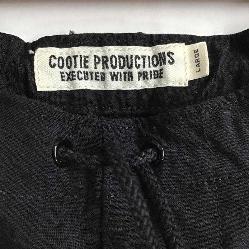 クーティープロダクションズ COOTIE PRODUCTIONS パンツ デニム、ジーンズ デニムパンツ カジュアルパンツ スリムパンツ ストレートパンツ 34 無地 黒 / ブラック /  メンズ USED 古着 中古 10103802