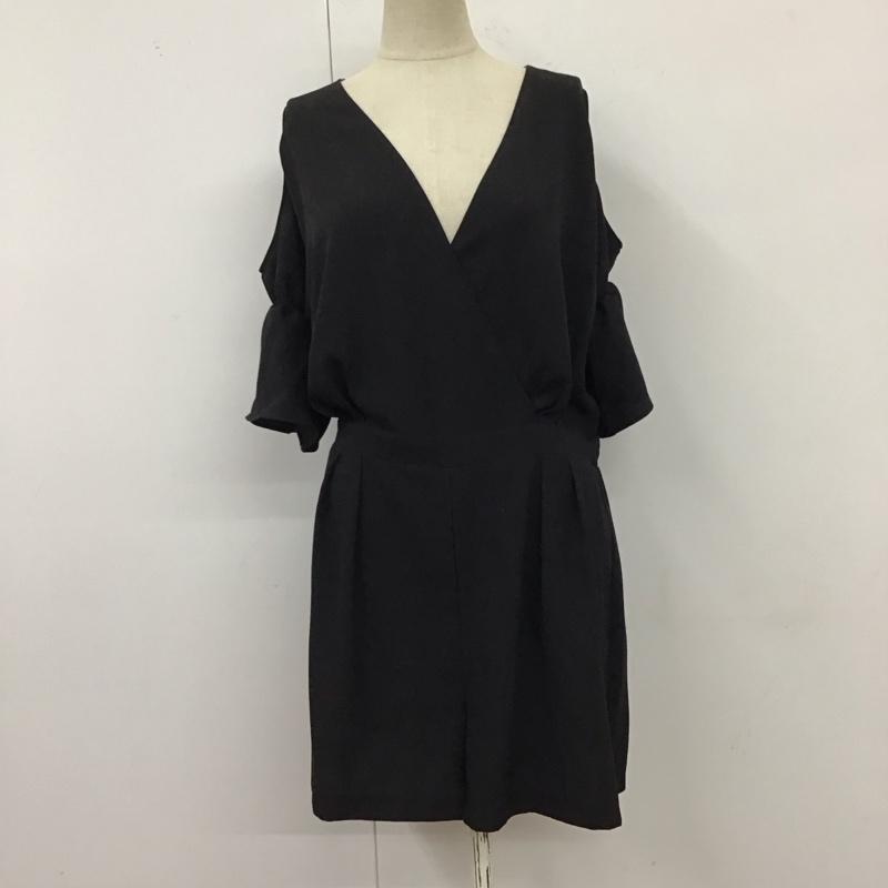 ザラ ZARA ワンピース・ドレス・オールインワン ワンピース・ドレス・オールインワン S 無地 黒 / ブラック /  レディース USED 古着 中古 10121415