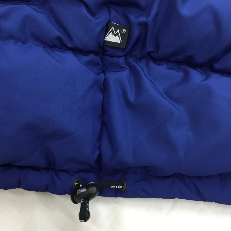 ファーストダウン FIRST DOWN ジャケット、上着 ダウンジャケット FD-74255 リバーシブル　ダウンジャケット M ロゴ、文字 黒 / ブラック / X 青 / ブルー /  メンズ USED 古着 中古 10138298