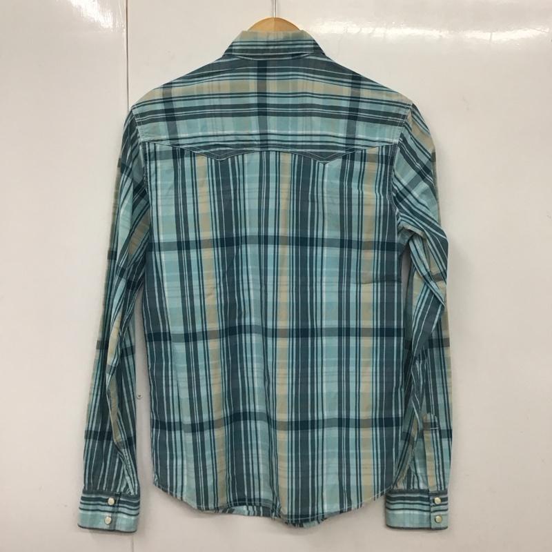 リーバイス Levi s シャツ、ブラウス 長袖 長袖シャツ チェックシャツ カラーシャツ ウエスタンシャツ S チェック マルチカラー / マルチカラー /  メンズ USED 古着 中古 10131381
