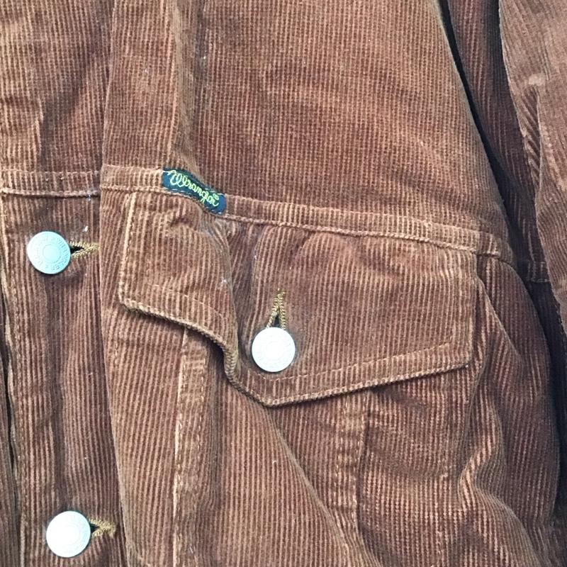 ラングラー Wrangler ジャケット、上着 ジャケット、ブレザー コーデュロイジャケット カジュアルジャケット アウター M 無地 茶 / ブラウン /  メンズ USED 古着 中古 10137333