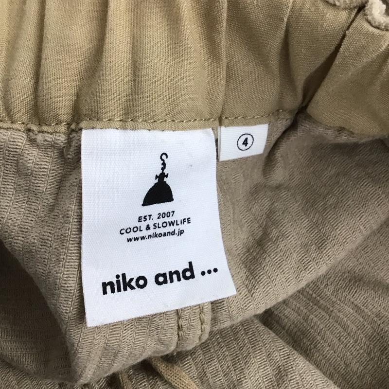 ニコアンド niko and... ボトムス ボトムス コーデュロイ L 無地 ベージュ / ベージュ /  レディース USED 古着 中古 10131860