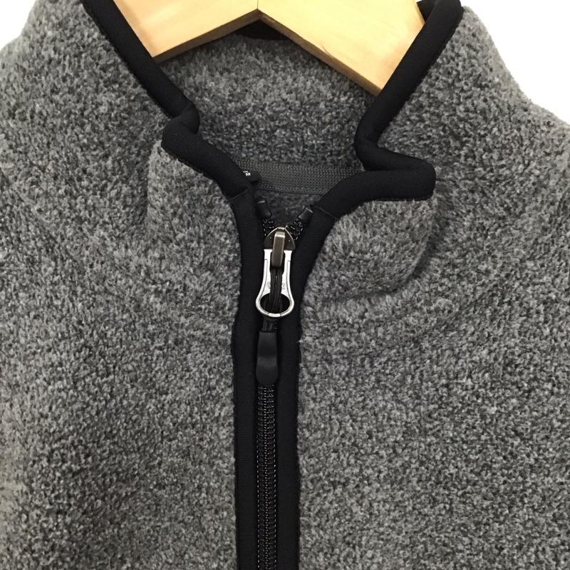 ユニクロ UNIQLO トップス トップス 341-422597 フリースハーフジッププルオーバー（長 S 無地 灰 / グレー /  メンズ USED 古着 中古 10130009
