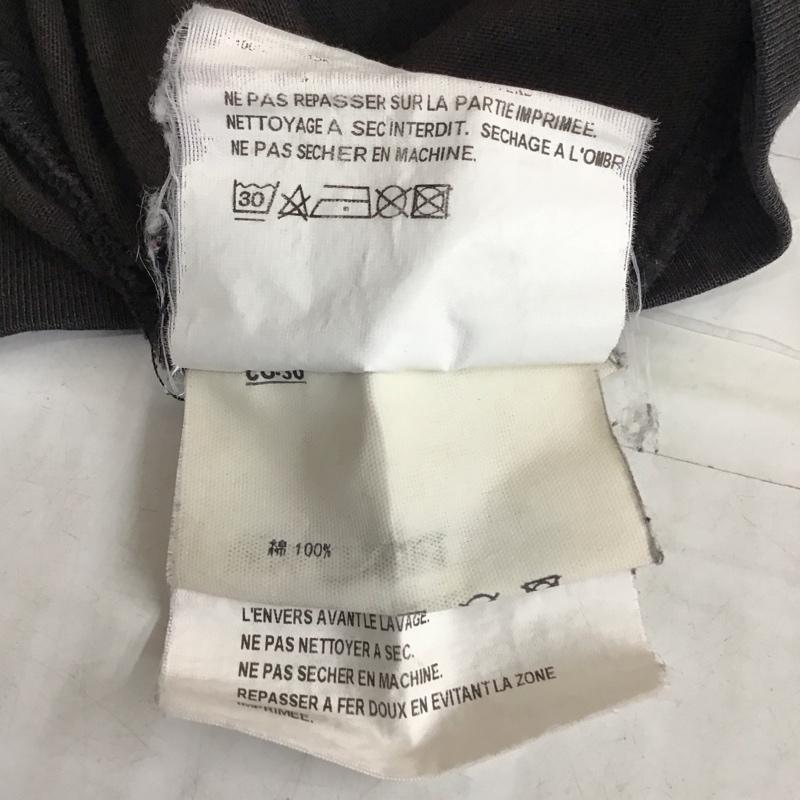 ゴーシャラブチンスキー Gosha Rubchinskiy Tシャツ 半袖 半袖カットソー プリントTシャツ クルーネックカットソー rowa py64nhcknn S ロゴ、文字 黒 / ブラック /  メンズ USED 古着 中古 10119010