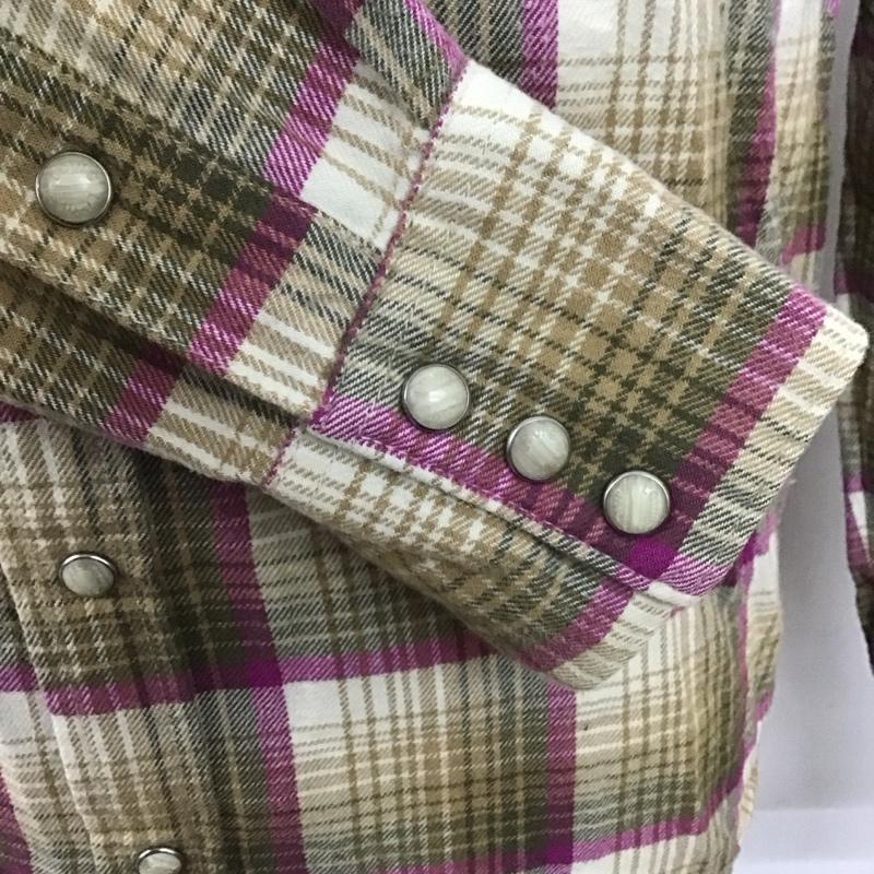 リーバイストラウスアンドコー Levi Strauss & co. シャツ、ブラウス 長袖 長袖シャツ カラーシャツ ポケットシャツ 長袖カットソー チェックシャツ M チェック マルチカラー / マルチカラー /  メンズ USED 古着 中古 10124596