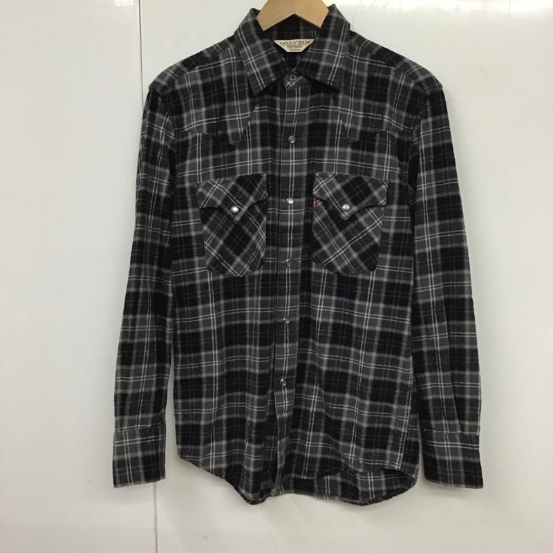 リーバイスレッドタブ Levi s RED TAB シャツ、ブラウス 長袖 長袖シャツ チェックシャツ カラーシャツ ウエスタンシャツ M チェック マルチカラー / マルチカラー /  メンズ USED 古着 中古 10131257