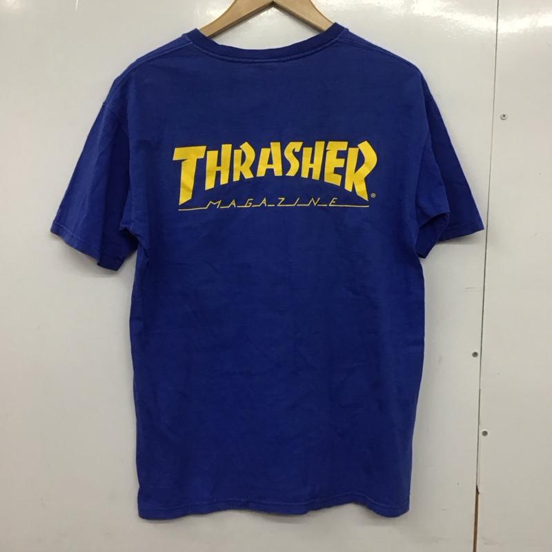 シュプリーム Supreme Tシャツ 半袖 半袖カットソー プリントTシャツ クルーネックカットソー M ロゴ、文字 青 / ブルー /  メンズ USED 古着 中古 10146443