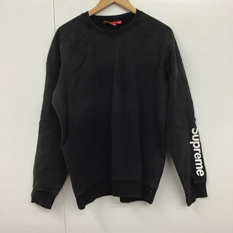 シュプリーム Supreme トレーナー 長袖 SS19 FormulaCrewneck 長袖トレーナー M ロゴ、文字 黒 / ブラック /  メンズ USED 古着 中古 10130966