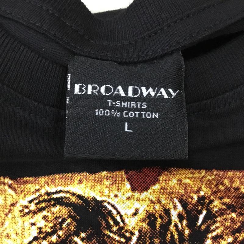 古着 USED Tシャツ 半袖 L プリント 黒 / ブラック /  メンズ USED 古着 中古 10108328