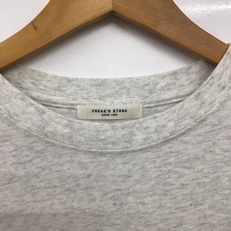 フリークスストア FREAK S STORE Tシャツ 半袖 FREE 無地 灰 / グレー /  レディース USED 古着 中古 10148558
