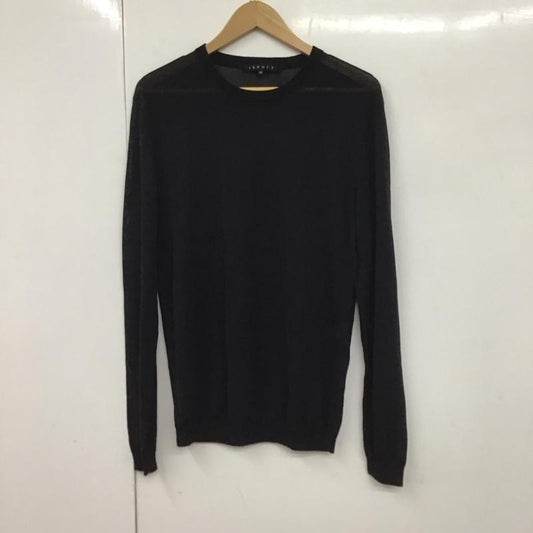セオリー theory カットソー 長袖 38 無地 黒 / ブラック /  レディース USED 古着 中古 10130240