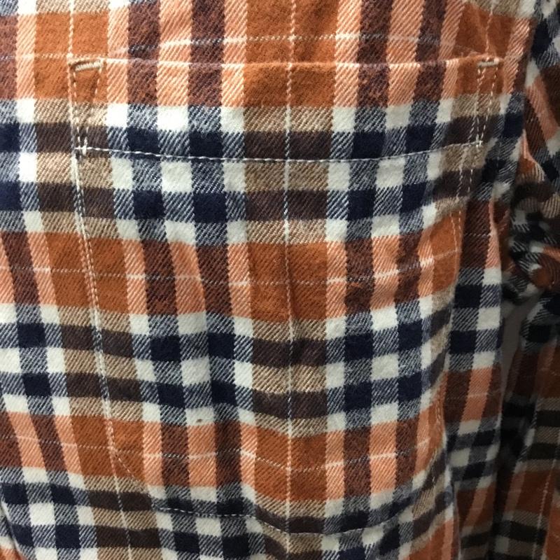 エディーバウアー Eddie Bauer シャツ、ブラウス 長袖 長袖シャツ カラーシャツ ポケットシャツ 長袖カットソー チェックシャツ S チェック マルチカラー / マルチカラー /  メンズ USED 古着 中古 10114810