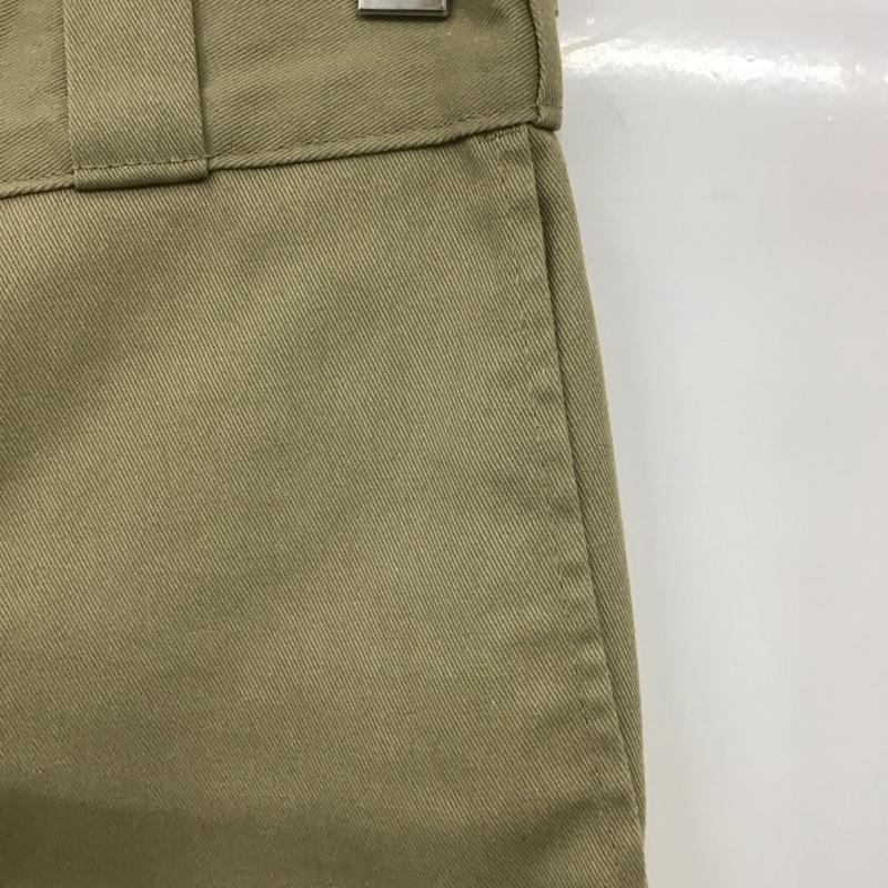 ディッキーズ Dickies パンツ ワークパンツ、ペインターパンツ ワークパンツ ワイドパンツ カジュアルパンツ 28インチ 無地 ベージュ / ベージュ /  メンズ USED 古着 中古 10109269