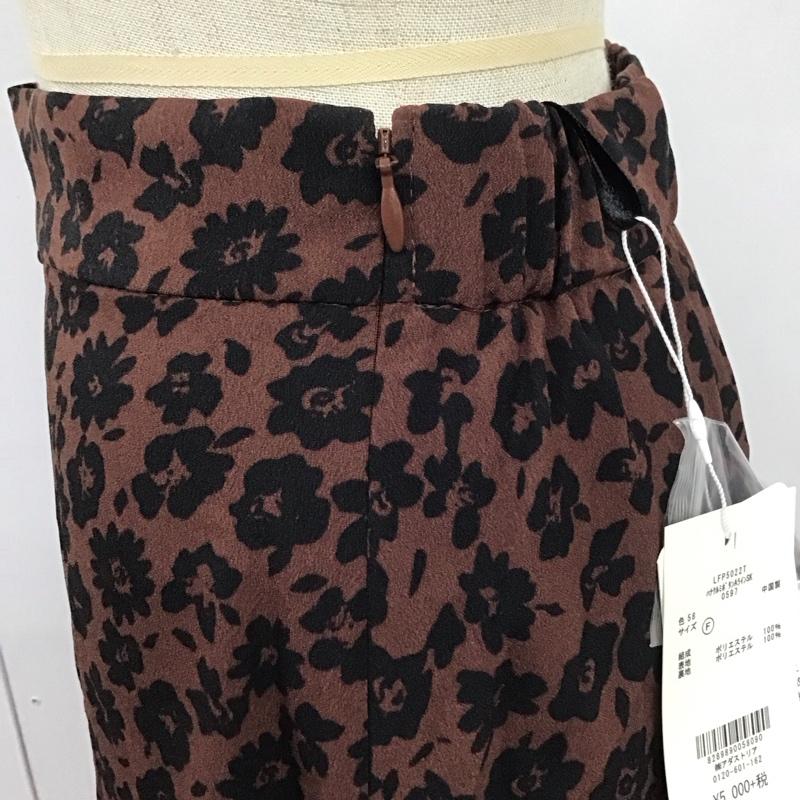 ローリーズファーム LOWRYS FARM スカート ロングスカート ハナクルミボタンAライン FREE 総柄 マルチカラー / マルチカラー /  レディース USED 古着 中古 10109357