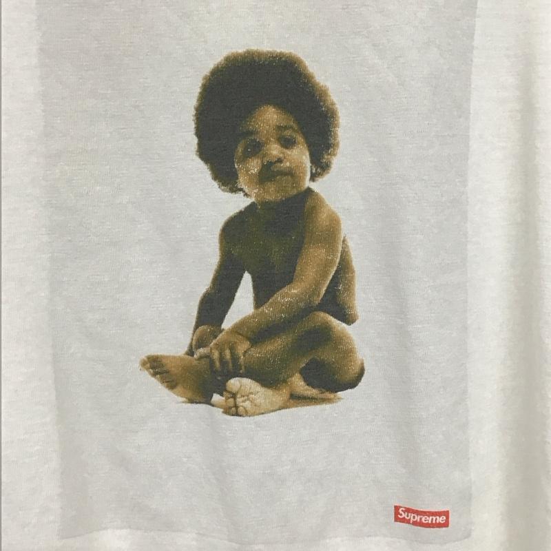 シュプリーム Supreme Tシャツ 半袖 11AW Biggy Tee ビギー Tシャツ フォト アフロ 子供 M プリント 白 / ホワイト /  メンズ USED 古着 中古 10134520