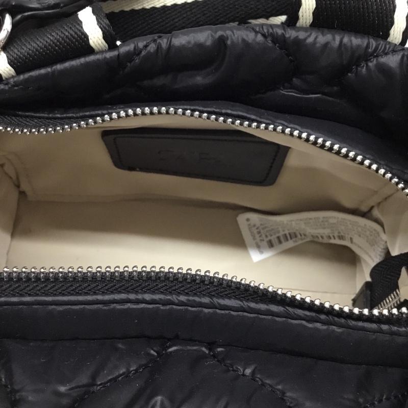 ザラ ZARA ショルダーバッグ ショルダーバッグ 6784 710 040 キルティングバッグ タグ付き ロゴ、文字 黒 / ブラック /  レディース USED 古着 中古 10110519