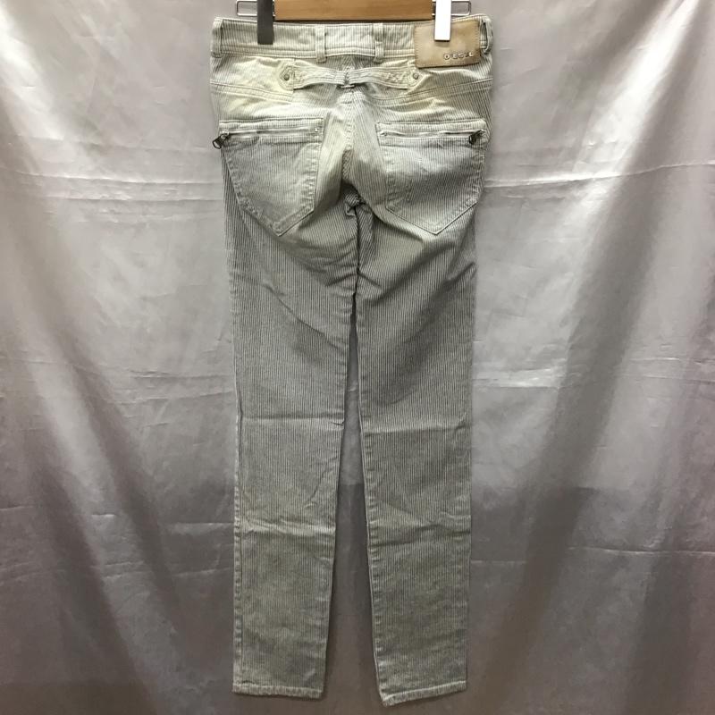 ディーゼル DIESEL パンツ デニム、ジーンズ W25 L32 ロゴ、文字 青 / ブルー /  レディース USED 古着 中古 10115460