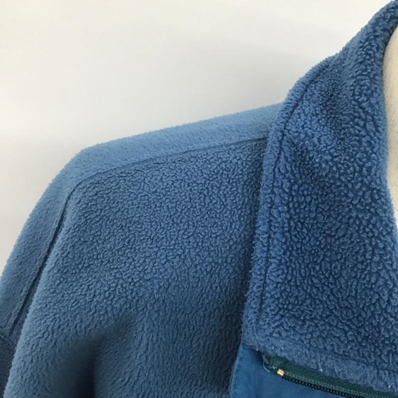 モンベル mont-bell ジャケット、上着 ジャンパー、ブルゾン ジップアップジャケット ジャンパー ジャケット カジュアルジャケット アウター XL ロゴ、文字 青 / ブルー /  メンズ USED 古着 中古 10106711